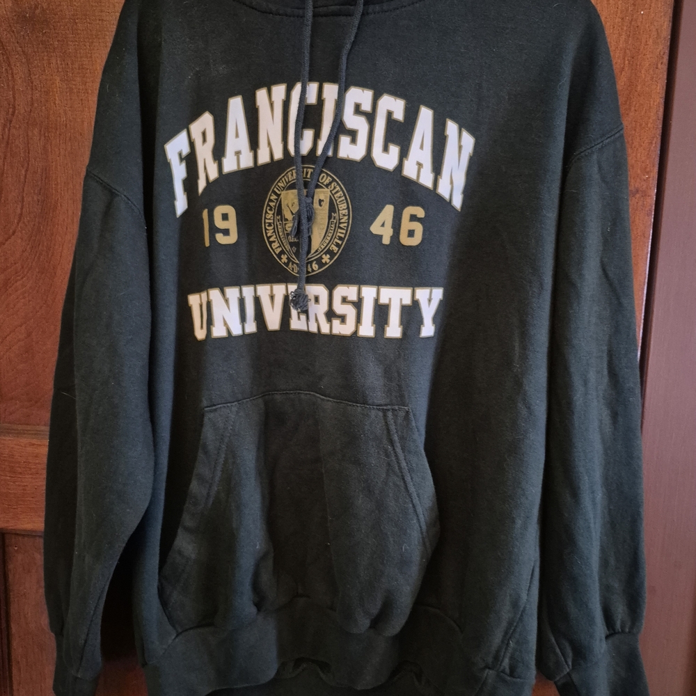 MV Sport Dark Green Franciscan University Hoodie